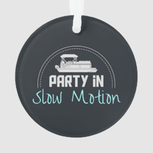 Party in Zeitlupe Ornament