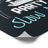 Party in Zeitlupe Poster (Ecke)