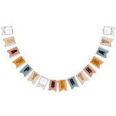 Party individuell anpassbar wimpelkette (Alle)