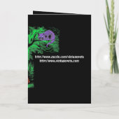 Party Invitation: "Cheshire Cat" Einladung (Rückseite)