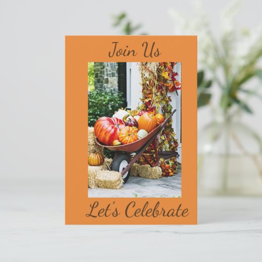 ***PARTY-INVITATION *** EINLADUNG (Stehend Vorderseite)