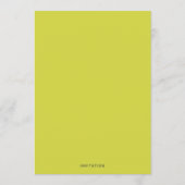 Party invite birthday handscript Invitation Einladung (Rückseite)