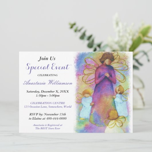 Party-INVITE Einladung (Stehend Vorderseite)