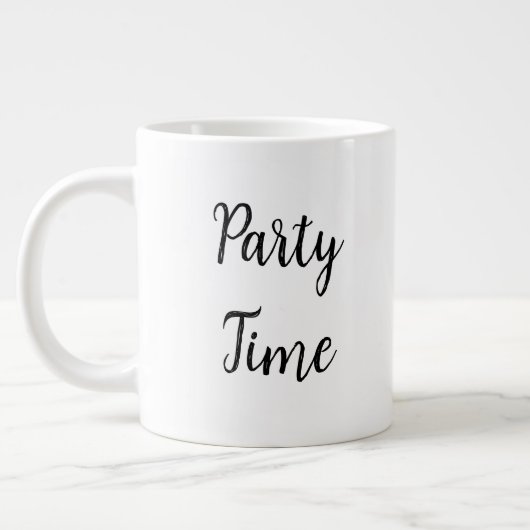 Party Jumbo-Tasse (Links)