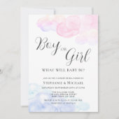 Party Junge oder Mädchen Einladung (Vorderseite)