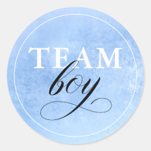 Party-Junge Runder Aufkleber