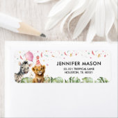 Party Jungle Geburtstagsfeier Einladung (Insitu)