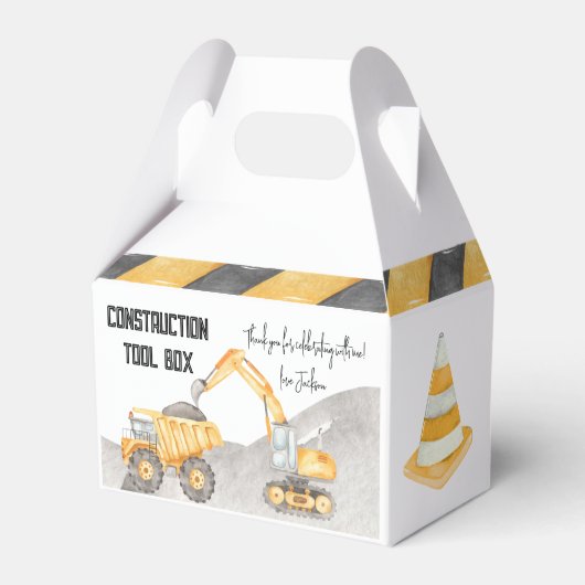 Party-Kabelbox Geschenkschachtel (Rückseite)