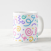 Party 🌸 Kaffeespezialitäten Tasse (Vorderseite Rechts)