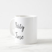 Party Kaffeetasse (Vorderseite Links)