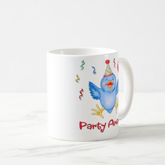 Party Kaffeetasse (VorderseiteRechts)