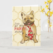 Party! Karte (Gelbe Blume)