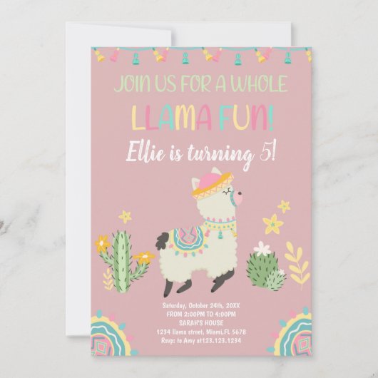 Party-Karte für Kinder oder T-Shirt mit Spaß und F Einladung (Vorderseite)