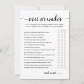 Party-Karte für Kinder unter oder über dem Spielfe Einladung (Vorderseite)