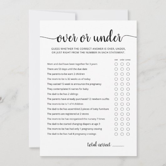 Party-Karte für Kinder unter oder über dem Spielfe Einladung (Vorderseite)