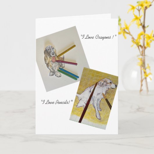 Party-Karte Karte (Gelbe Blume)