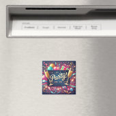 Party-Karte Magnet (In Situ (Geschirrspüler))