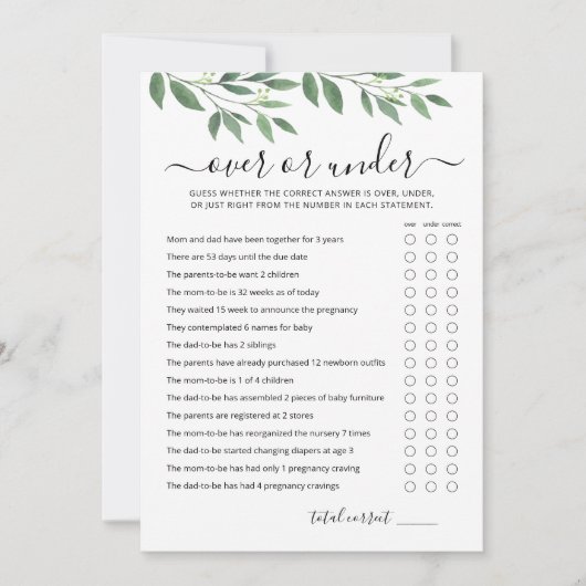 Party-Karte zum Bearbeiten über oder unter dem Gam Einladung (Vorderseite)