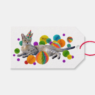 Party-Katzen-Geschenk-Umbauten Geschenkanhänger