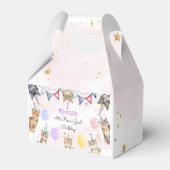 Party Katzen Meu-Kindergeburtstag Geschenkschachtel (Rückseite)