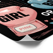 Party-Keeper für Geschlechter Poster (Ecke)