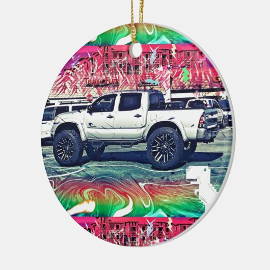 Party Keramik Ornament (Links)