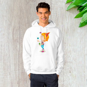 Party Kid Juggling farbenfrohe Balls Hoodie