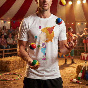 Party Kid Juggling farbenfrohe Balls T-Shirt
