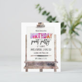 Party Kindergeburtstag in hellen Farben (Stehend Vorderseite)