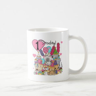 Party Kittens 1st Birthday Tshirts und Geschenke Kaffeetasse