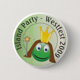 Party-Knopf der Königin-Lo Button