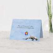 Party Komodo Dragon Happy Birthday Card Karte (Rückseite)