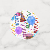 Party Konfetti (Klein Vorderseite)