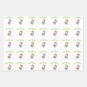 Party!Kuh Geschenkpapier Set (Vorderseite 2)