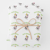 Party!Kuh Geschenkpapier Set (Beispiel)