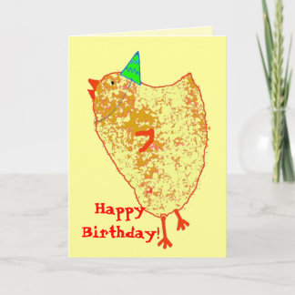 Party Küken, HappyBirthday! Karte