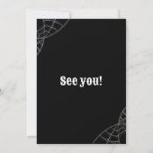 Party "Kürbis" Einladung (Rückseite)