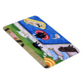 Party-Labradors für Billardbilder Magnet (Rechte Seite)