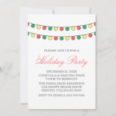 Party laden zur Urlaubssaison ein Einladung (Vorderseite)