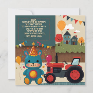 Party lädt ein feiertagskarte