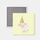 Party Lamb Magnet (Vorderseite/Rückseite)