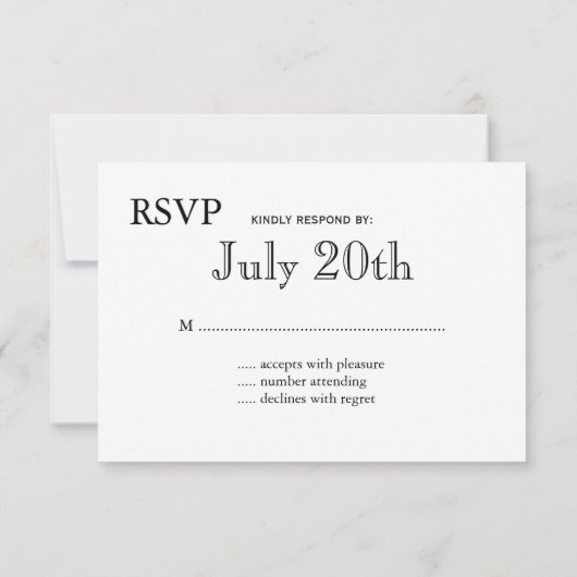 Party Lanterns auf Chalk UAWG RSVP Karte (Rückseite)