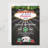 Party Las Vegas Casino Einladung (Vorderseite)