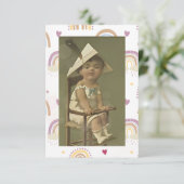 Party lasse dankeskarte (Stehend Vorderseite)