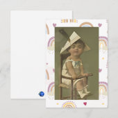 Party lasse dankeskarte (Vorne/Hinten)