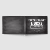 Party | Lehrerin Chalkboard RV Travel Gästebuch (Voll)