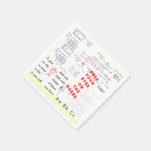 Party Lehrerschule Mittagessen Napkins Serviette (Ecke)