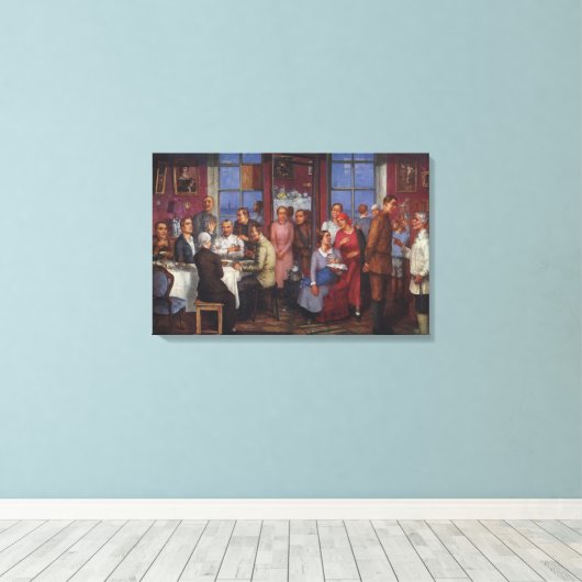 Party Leinwanddruck (Insitu (Holzboden))