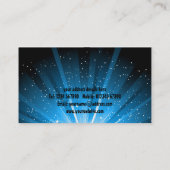 Party-Leute-Geschäfts-Karte Visitenkarte (Rückseite)