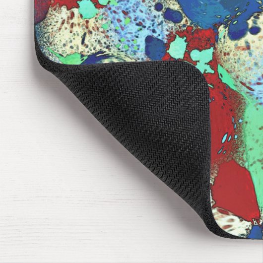 Party Lichen Mousepad (Ecke)